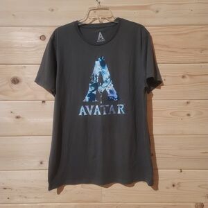 Avatar Graphic Tee - Dark Gray Size XL 22x29